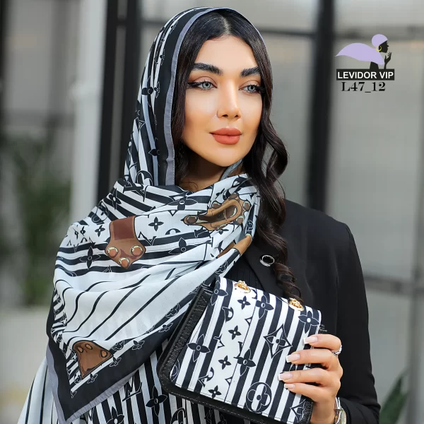 ست کیف همراه شال کد (L47_12)