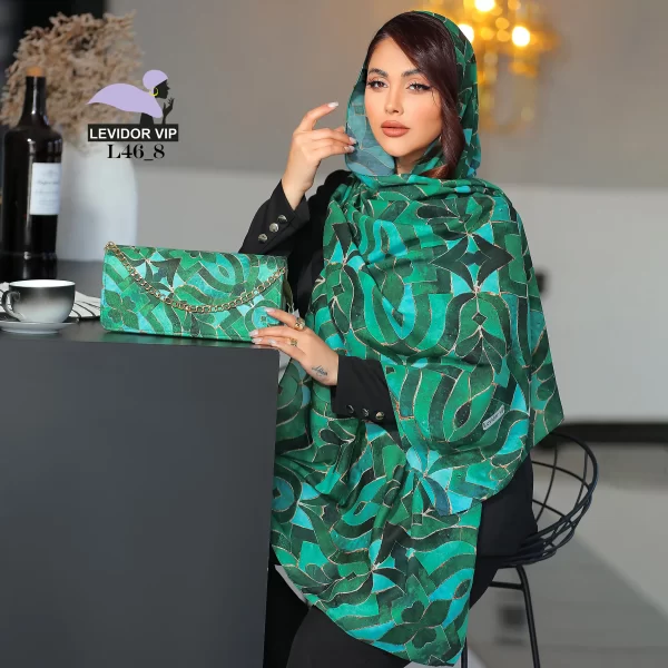 کالکشن سنتی ست کیف همراه شال و روسری کد (L46_8)